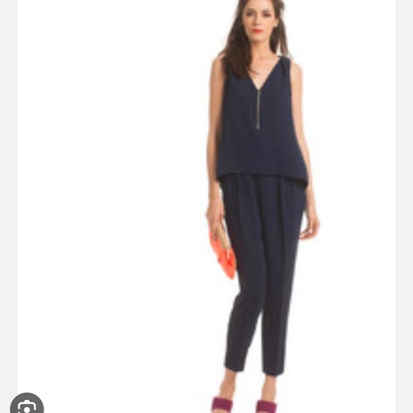 Trina Turk sleeveless navy jumpsuit - never worn - Picture 6 of 6